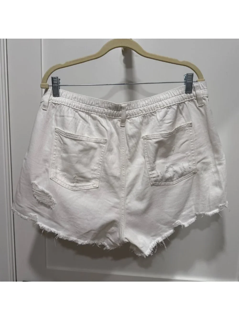 Aerie Daydream White Denim Short